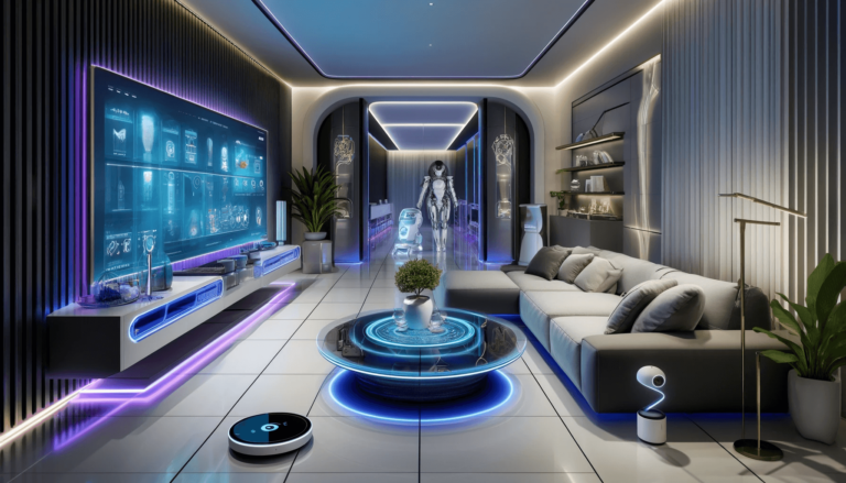 Welcome to Your Futuristic Living Room